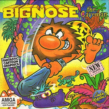 Big Nose - The Caveman box cover front